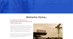 Desktop Screenshot of customautodetailspokane.com